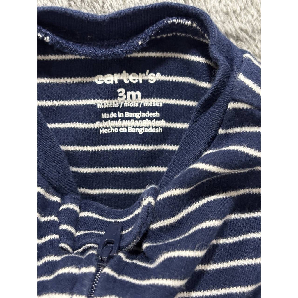 Carter's & B'gosh Baby Boy Sleepers Lot 3 Pc 3M, photo 4 of 13