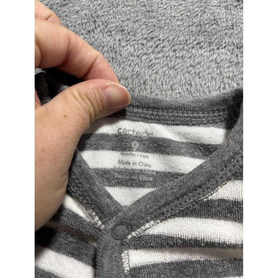 Baby Boy Monster Sleeper Jeans Lot 5 Pcs 9M, photo 11 of 12