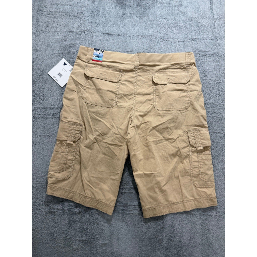 Company 81 40 Tan Stretch Cargo Shorts Mens NWT Casual Outdoor Summer
