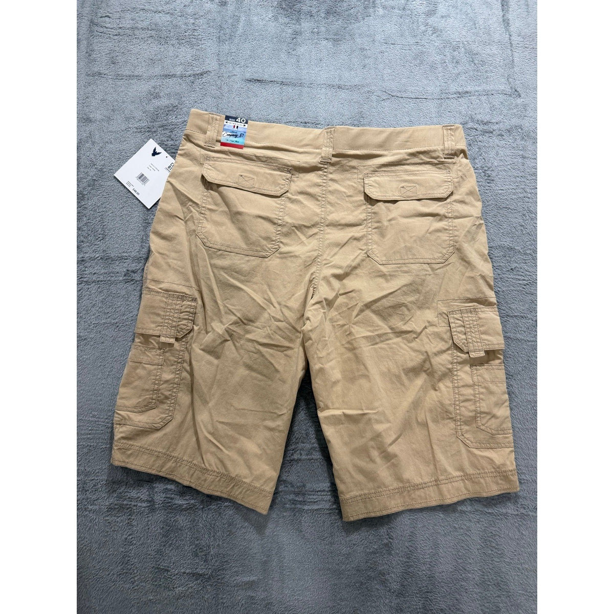 Company 81 40 Tan Stretch Cargo Shorts Mens NWT Casual Outdoor Summer
