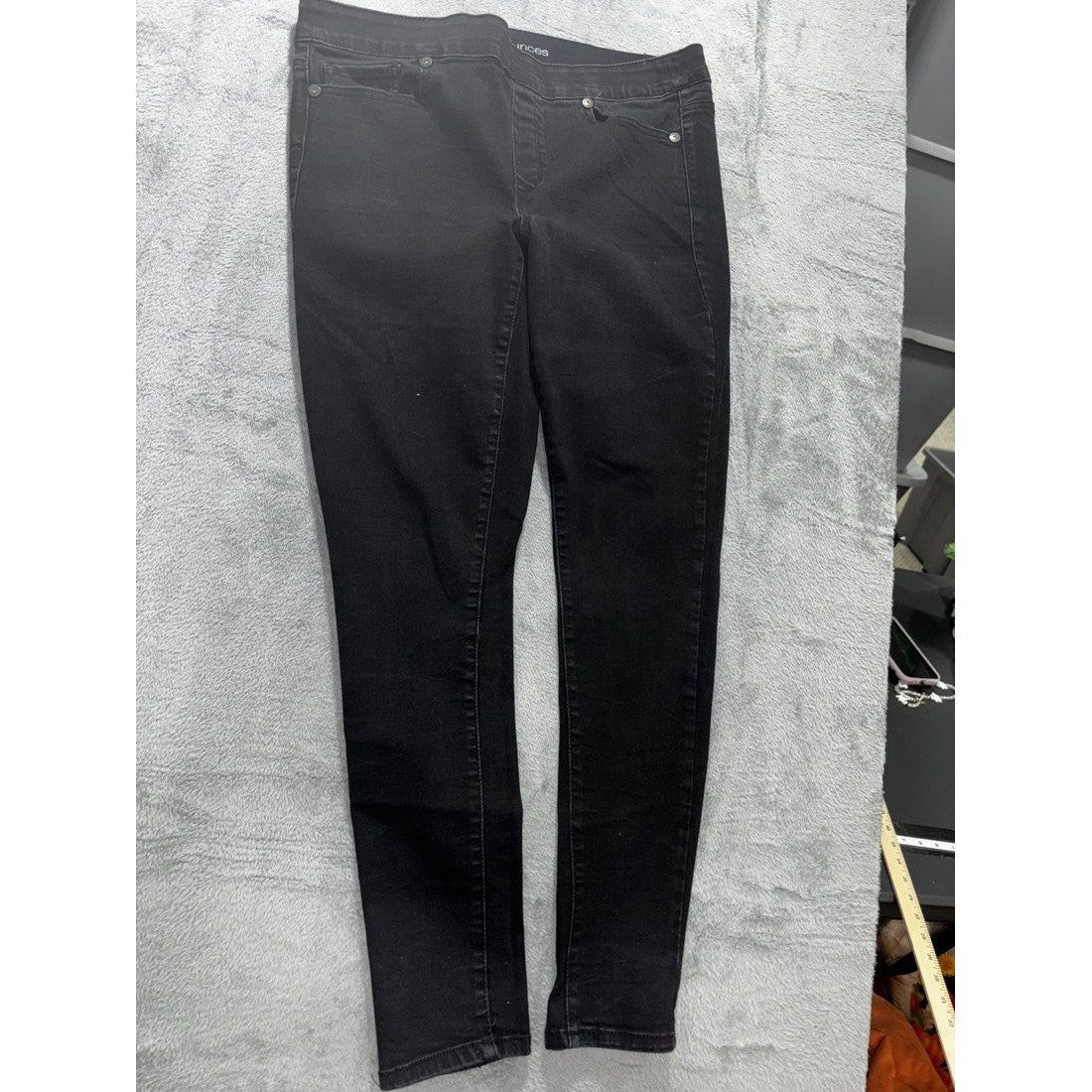 Maurices Women's Washed Black Skinny Jeans 16 Reg, photo 3 of 11