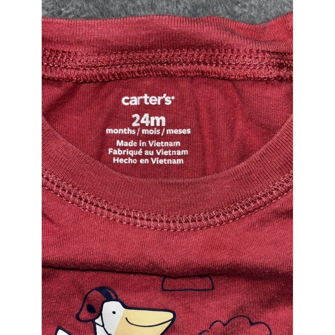 Carter's Baby Boy Bodysuits & Romper Lot 6 Pcs 24M, photo 15 of 23