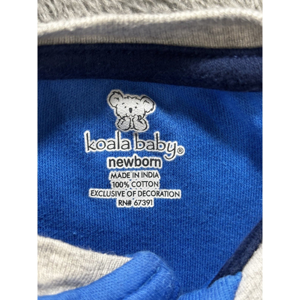 Carter's Koala Baby Garanimals Baby Boy NB 6 Piece Bundle Sleepers Bodysuits