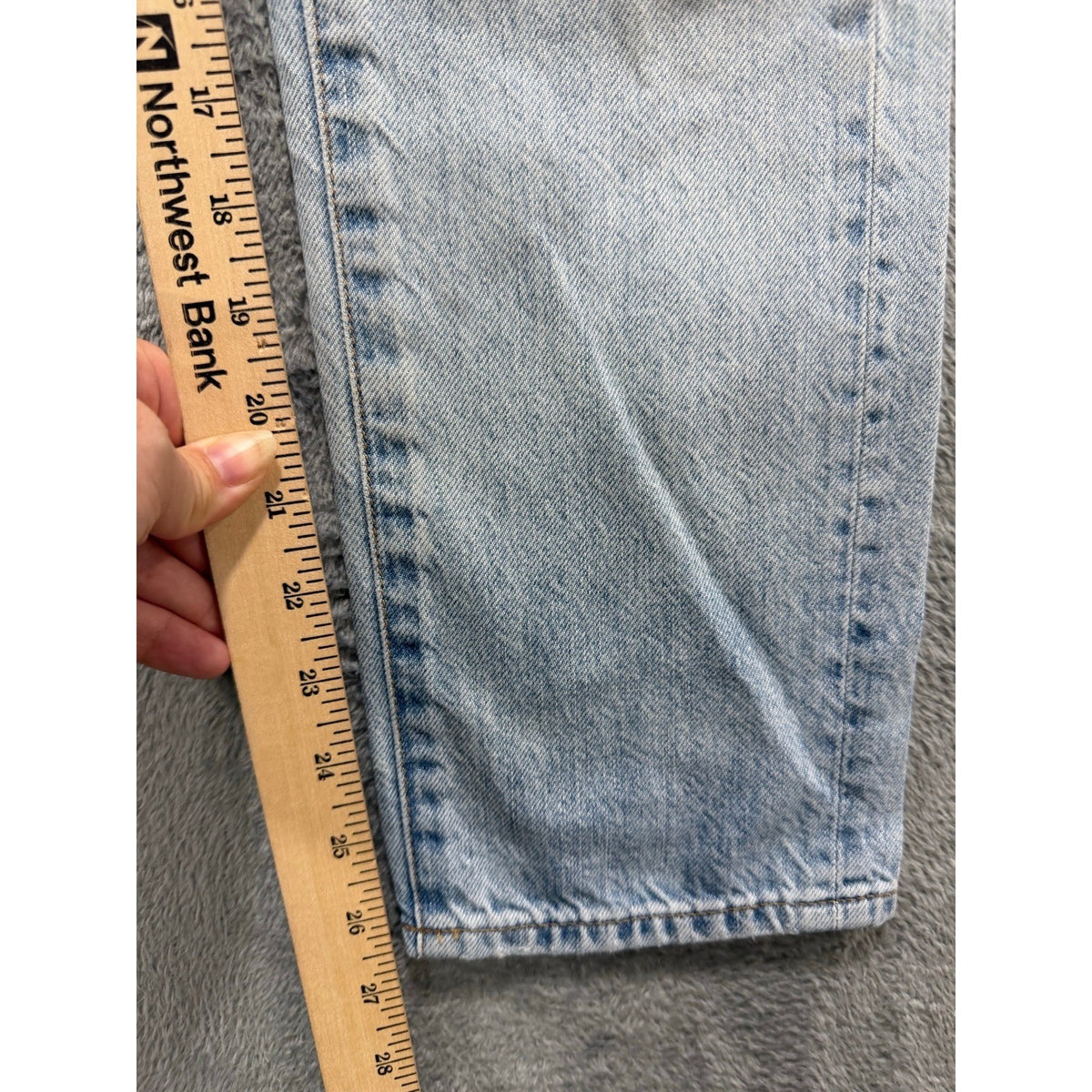 Madewell 23 Womens Light Wash The Perfect Summer Jean Straight Leg Casual Denim