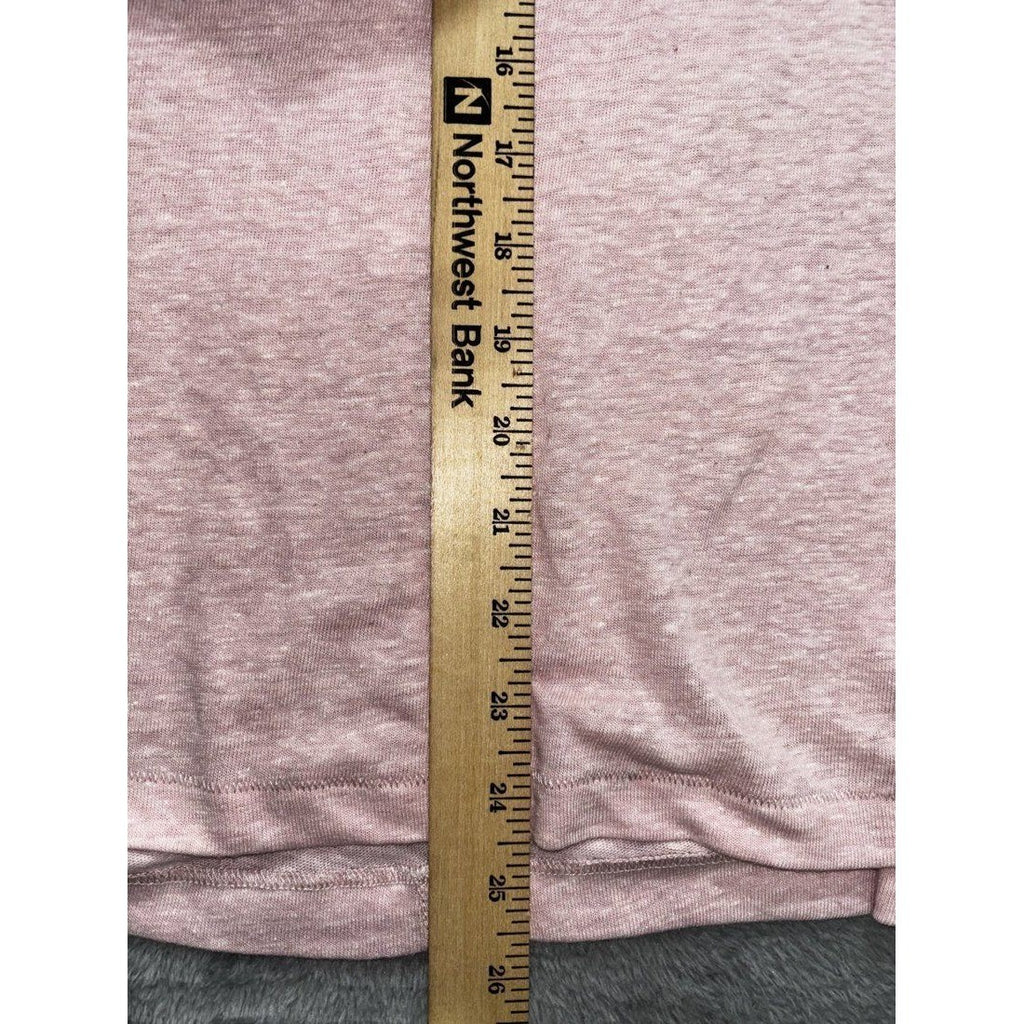 Old Navy Women's Pink Boyfriend Pocket Tee Size L, photo 5 of 7