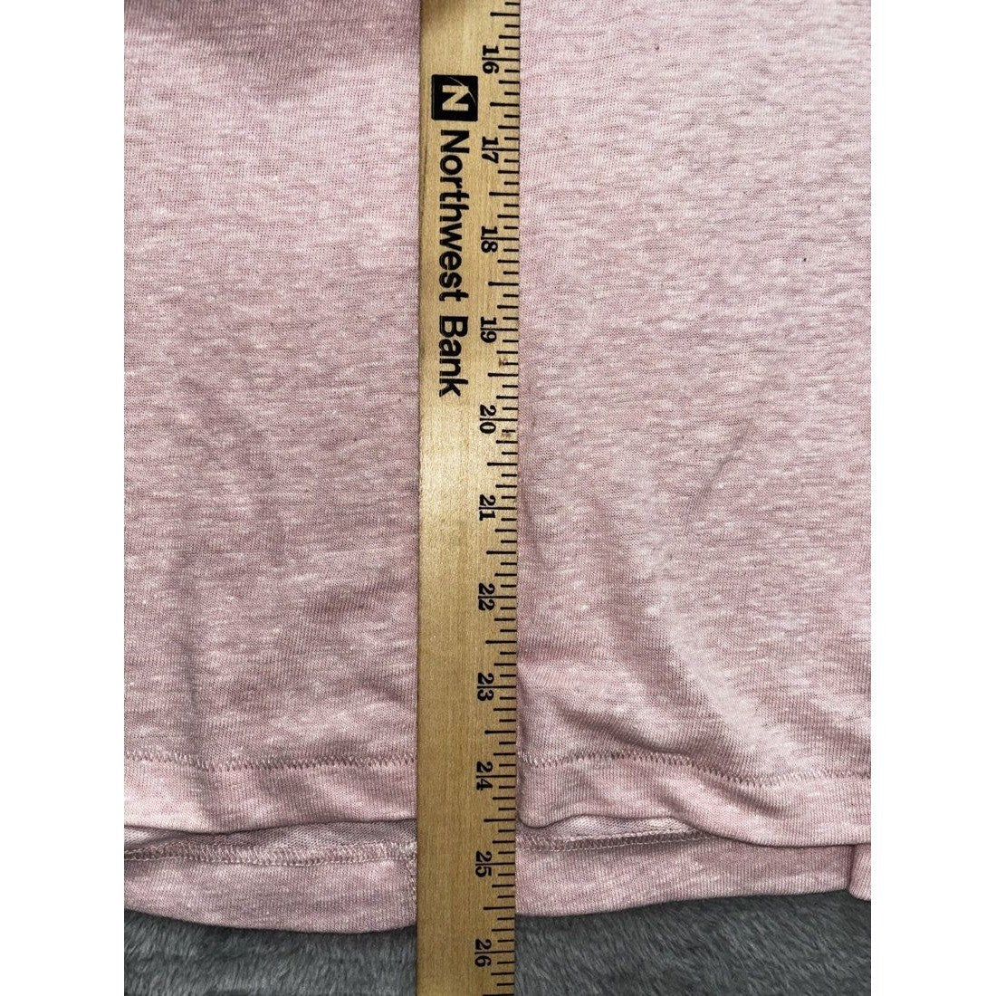 Old Navy Women's Pink Boyfriend Pocket Tee Size L, photo 5 of 7