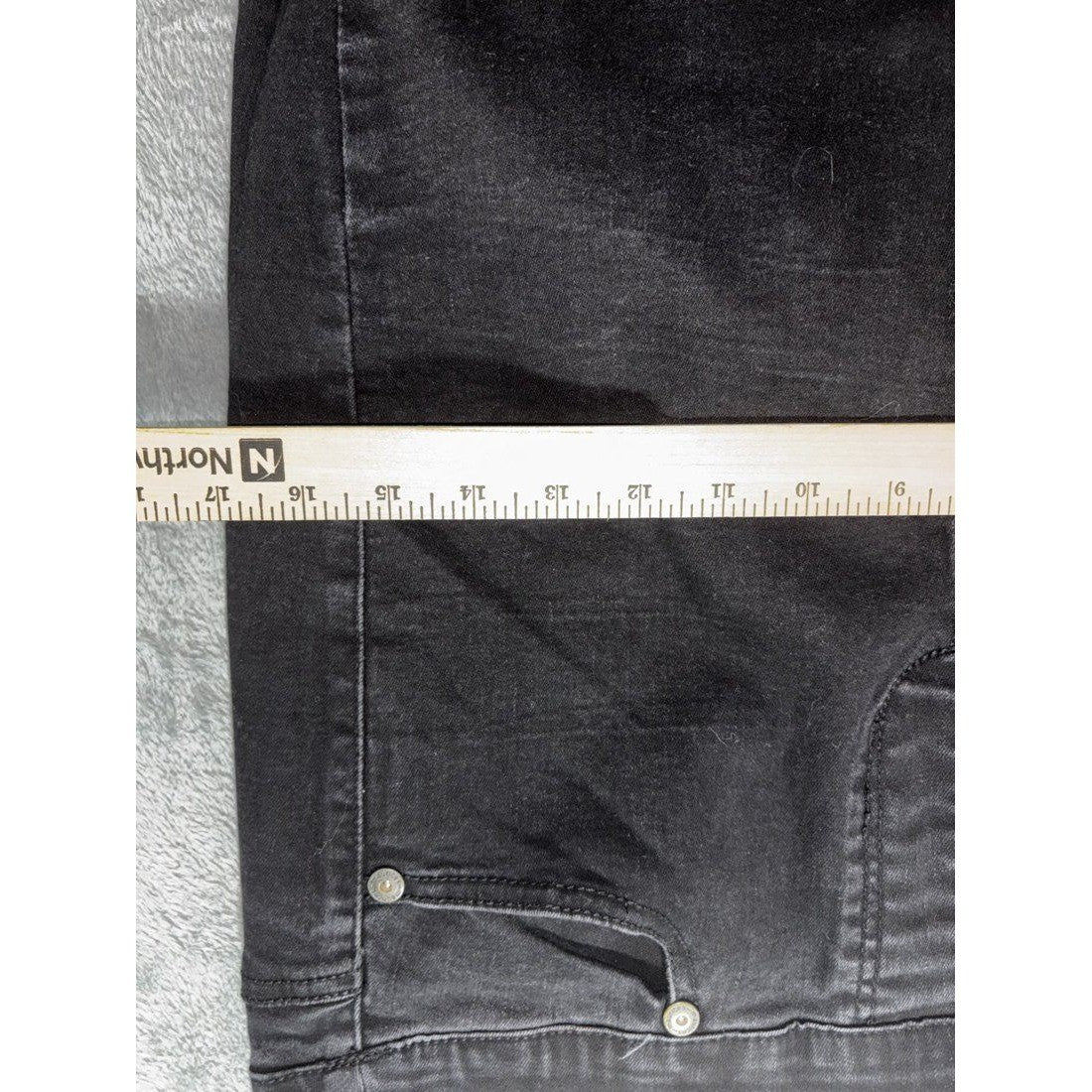 Maurices Women's Washed Black Skinny Jeans 16 Reg, photo 5 of 11