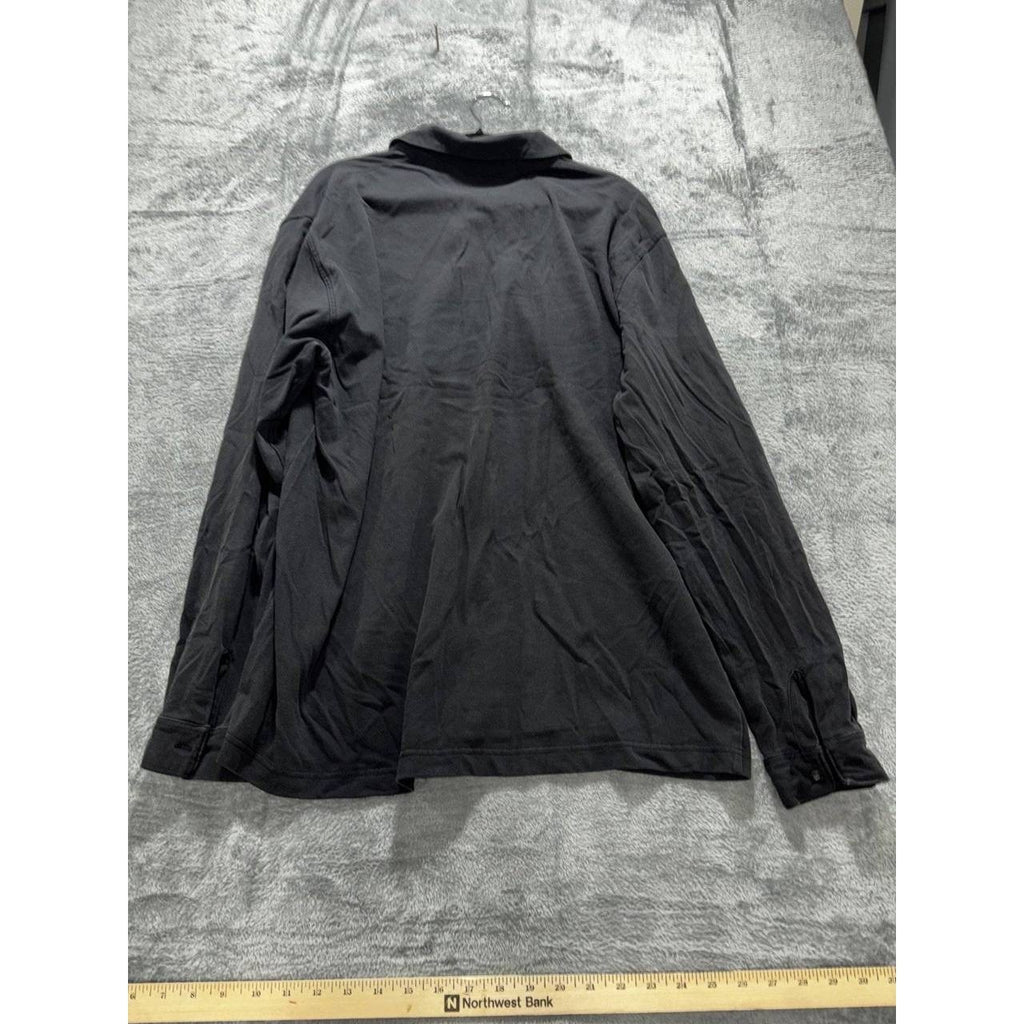 Brooks Brothers 346 Men's Charcoal Knit Shirt XL, photo 6 of 9