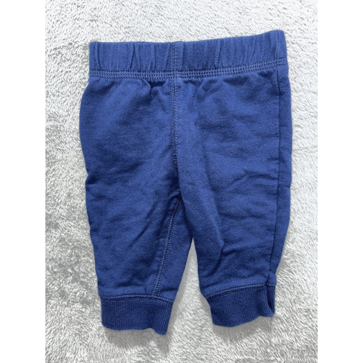 Carter's Baby Boy 3M 7 Piece Bundle Bodysuits Henley Pants Blue Brown Navy