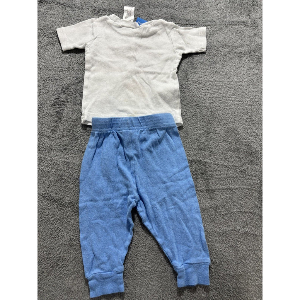 Disney Carter's Baby 12M 4 Set Bundle Frozen Olaf Pajamas Polar Bear Santa