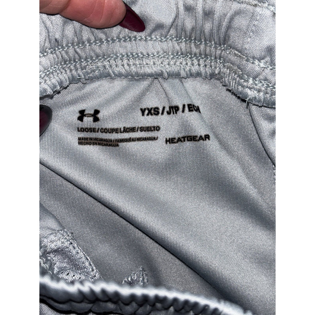 Under Armour Youth XS S 6 Pc Black Gray Athletic Bundle Tops Shorts Leggings