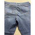 Sonoma 18PS Blue Straight Leg Everyday Jean Womens Casual Vintage Mid Rise Denim