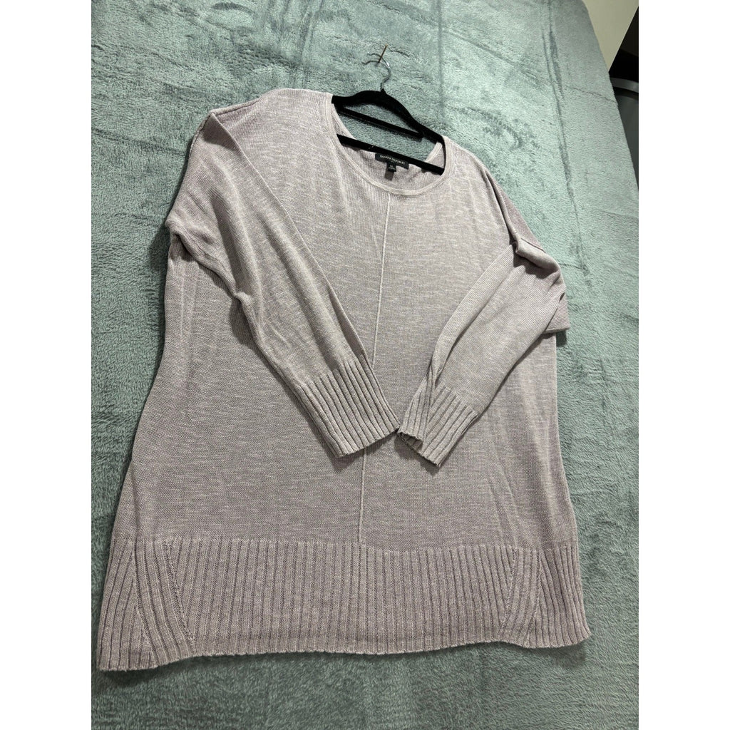 Banana Republic XL Womens Lilac Mauve Crewneck Sweater