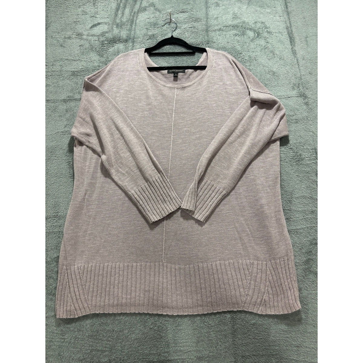 Banana Republic XL Womens Lilac Mauve Crewneck Sweater