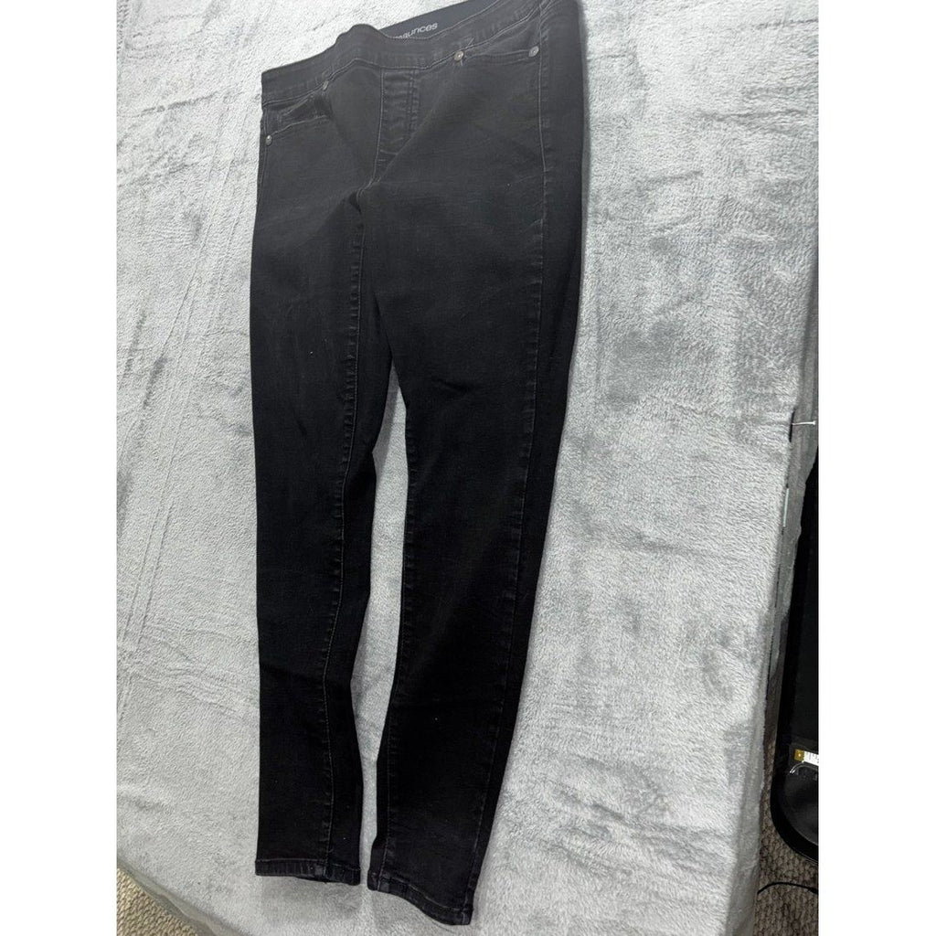 Maurices Women's Washed Black Skinny Jeans 16 Reg, photo 2 of 11