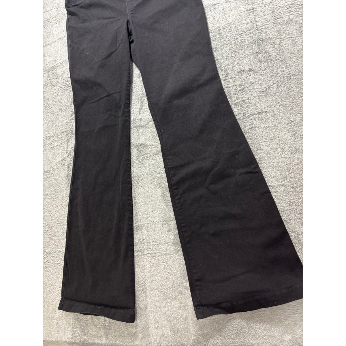 Spanx Women's Black Flare Leg Jeans Size XL, photo 6 of 8