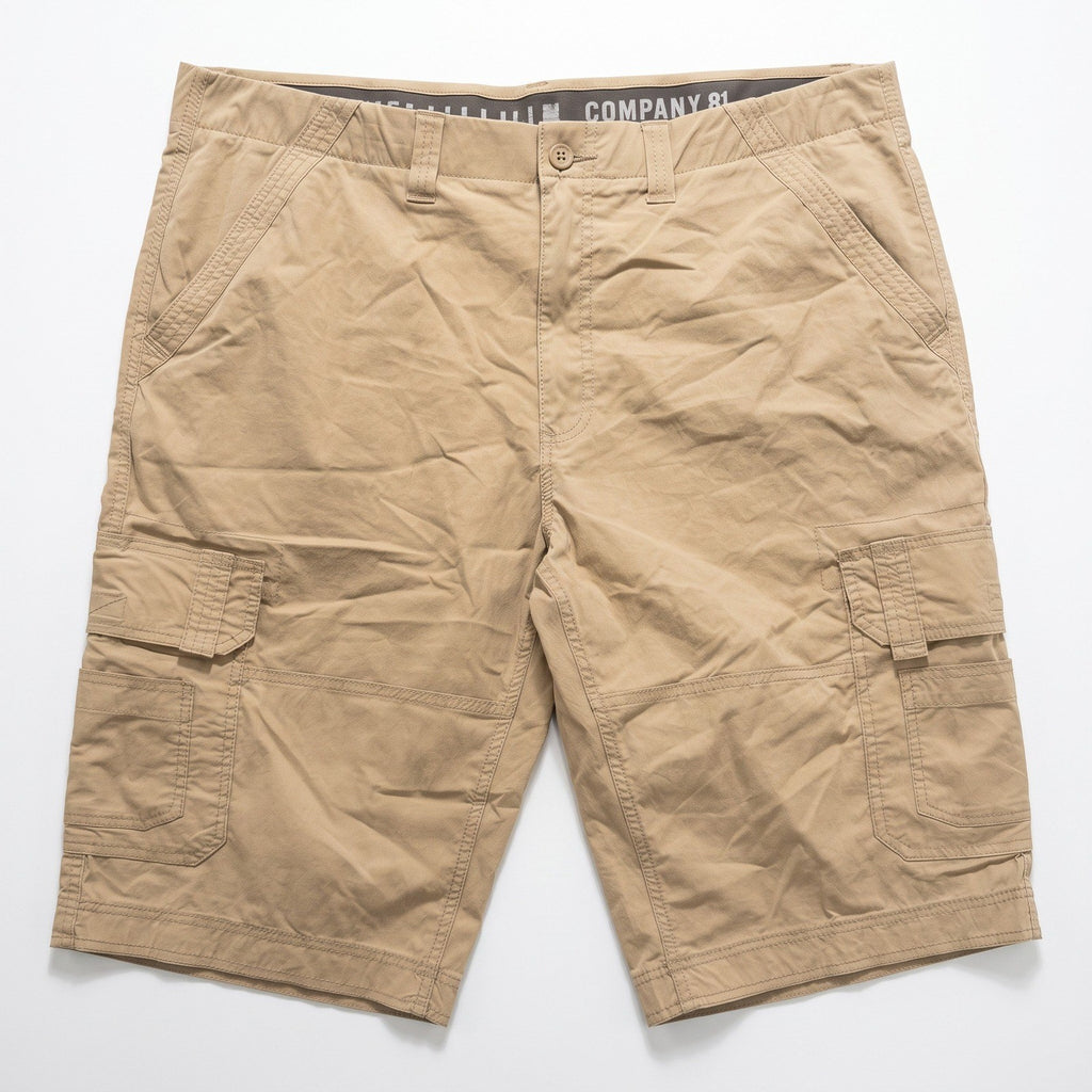 Company 81 40 Tan Stretch Cargo Shorts Mens NWT Casual Outdoor Summer