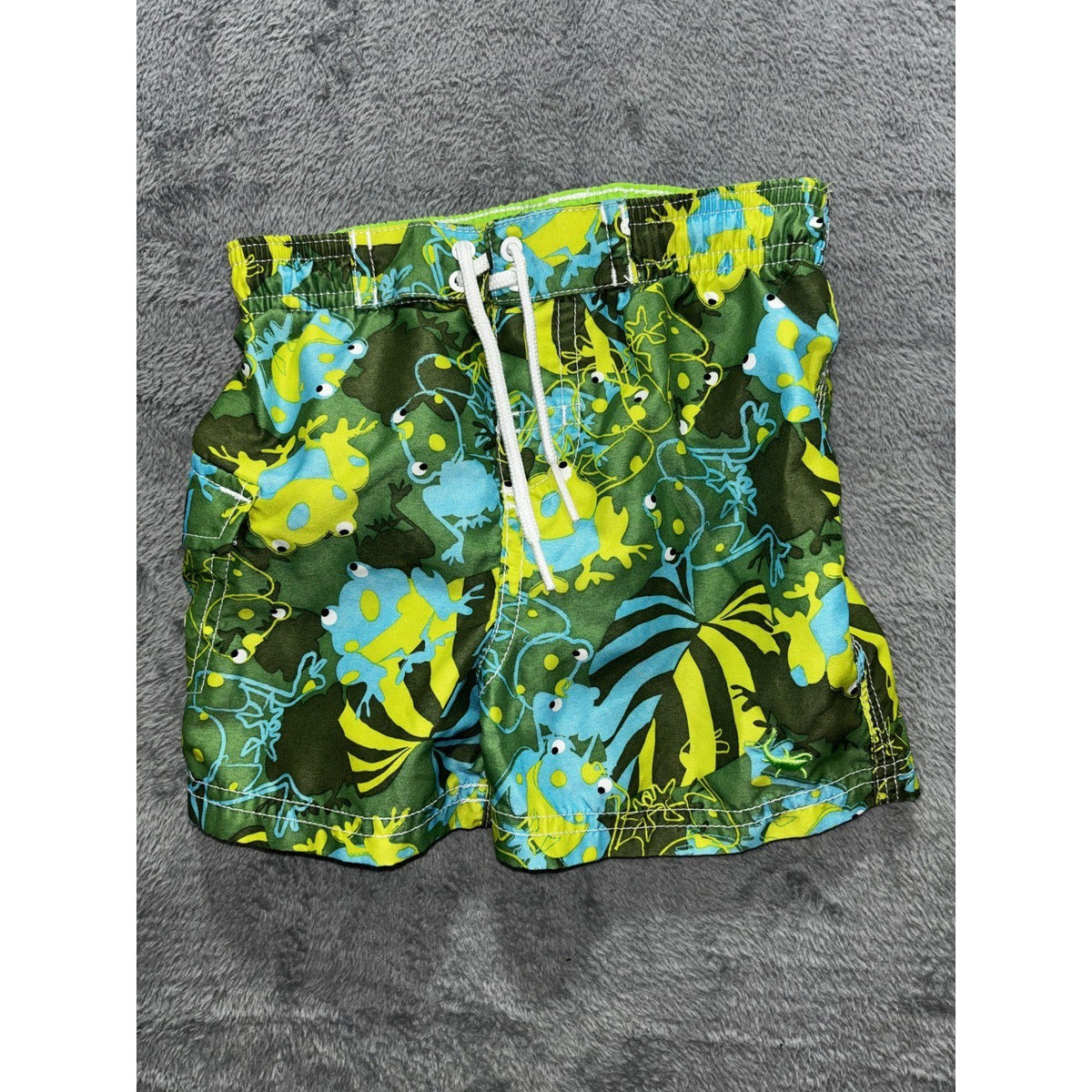 Carter's Baby Boy 12M 4 Piece Bundle Sleepers Bodysuit Shorts Teal Blue Orange