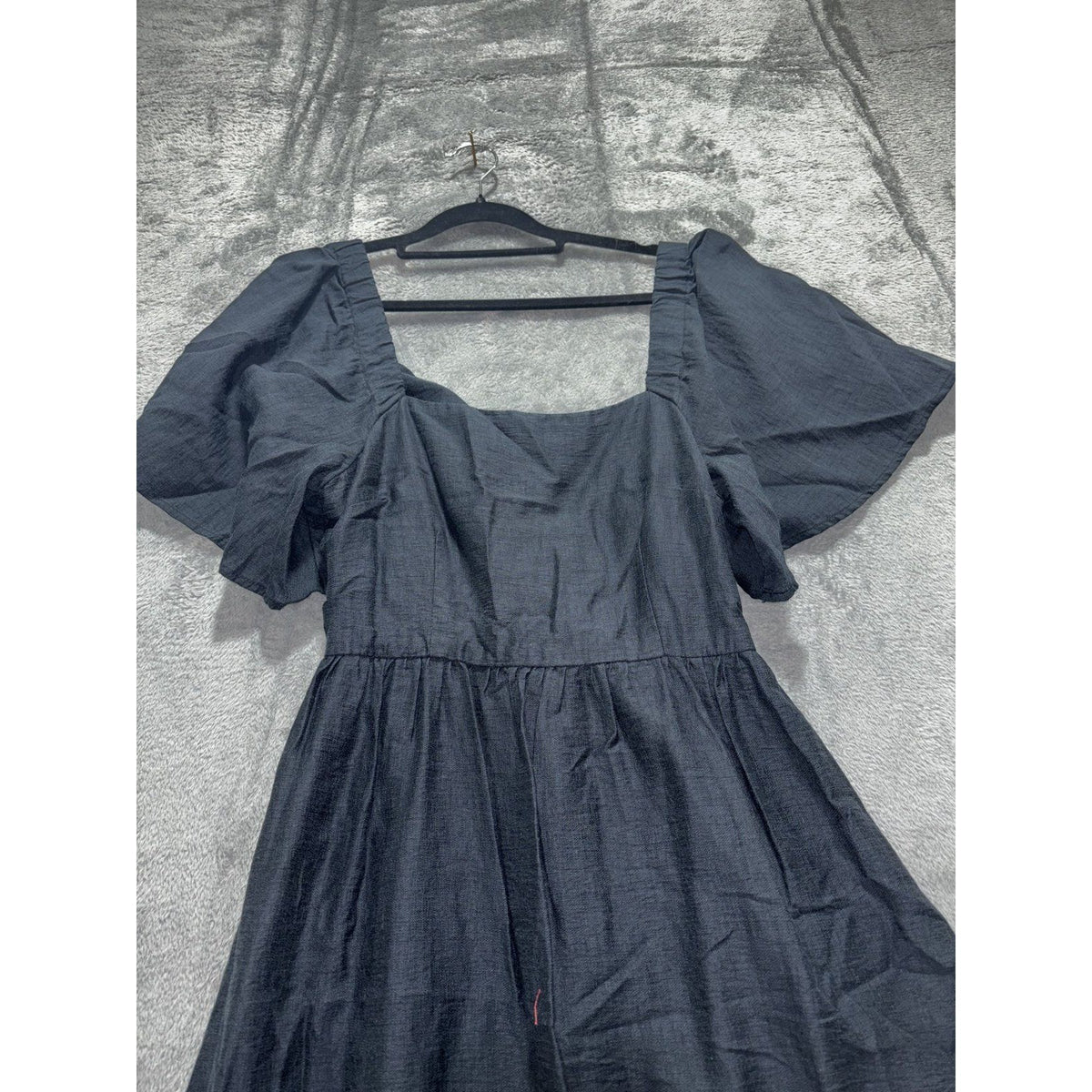 A New Day Women's Black Flutter Maxi Dress Size S, photo 4 of 13
