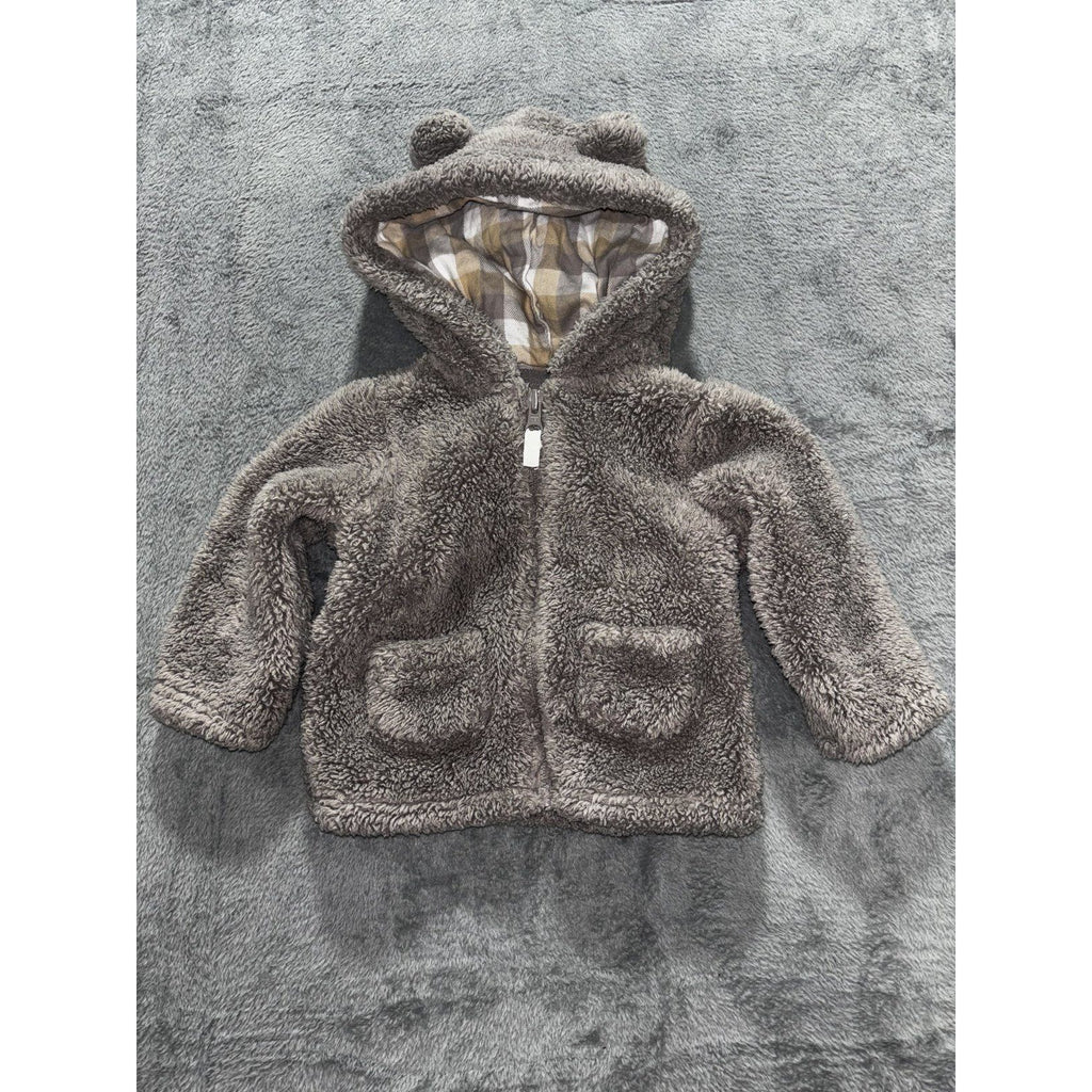 Carter's Baby Boy 12M 6 Piece Bundle Fleece Sleepers Cardigan Henleys Navy Gray