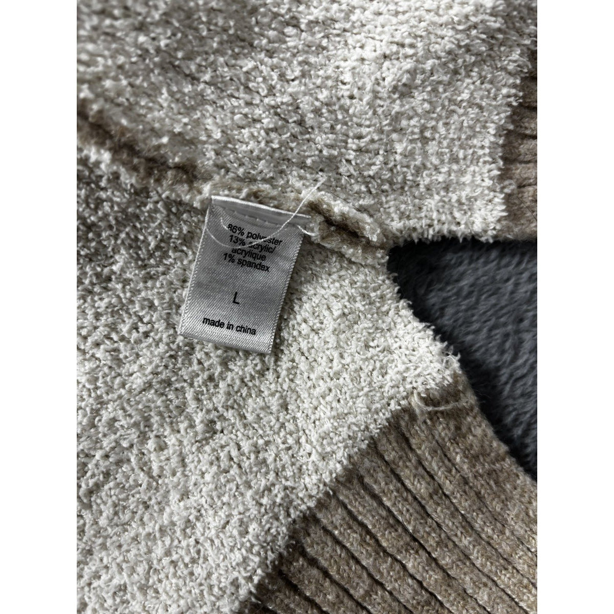 Maurices Women's Oatmeal Cardigan Shacket Size L, photo 5 of 8