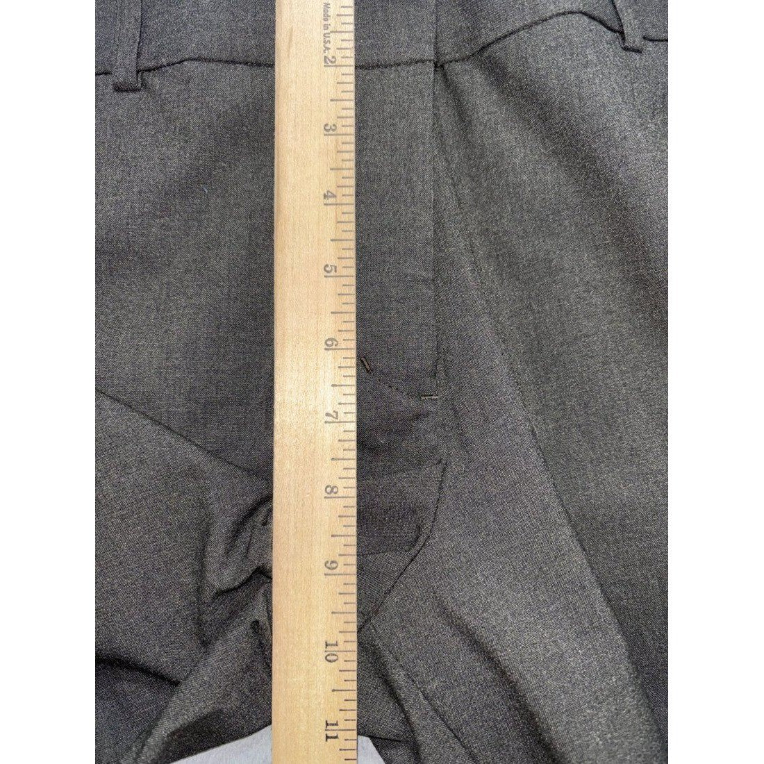 Express Women's Charcoal Editor Dress Pants 14R, photo 6 of 11