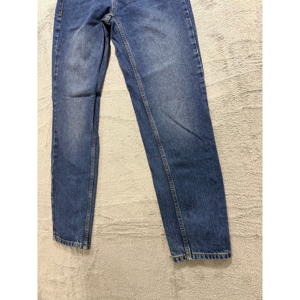 We The Free 24 Blue Jeans Womens High Rise Straight Leg Denim Boho Casual