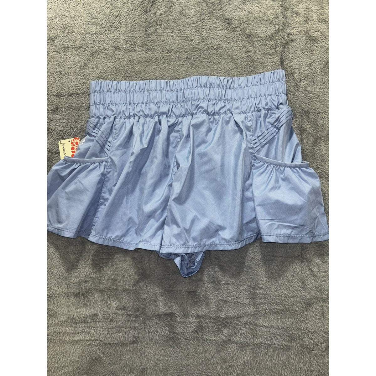 FP Movement Women's Light Blue Ruffle Shorts Size M, photo 8 of 14