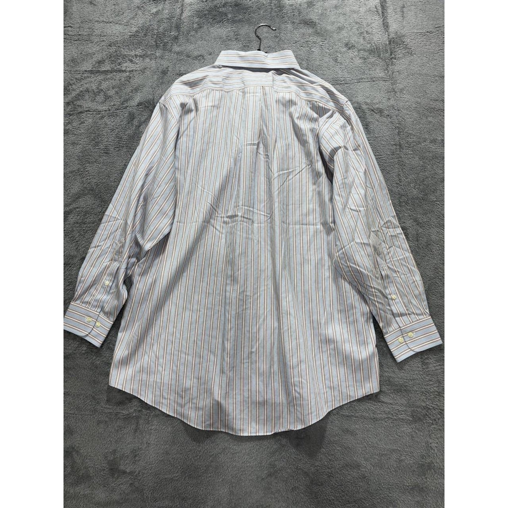 Brooks Brothers Men's Blue Striped Shirt 16 1/2-2/3, photo 6 of 8