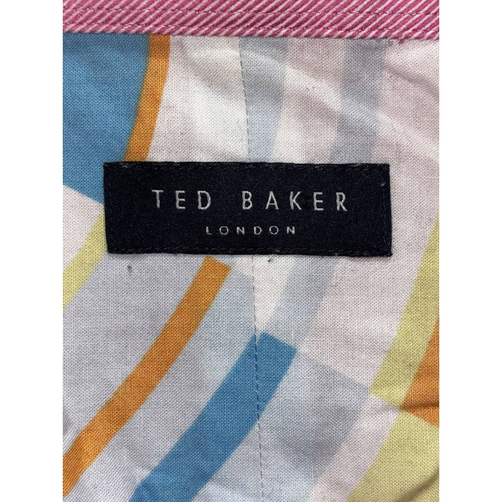 Ted Baker Men's Pink Dress Shirt 17 34/35, photo 8 of 10