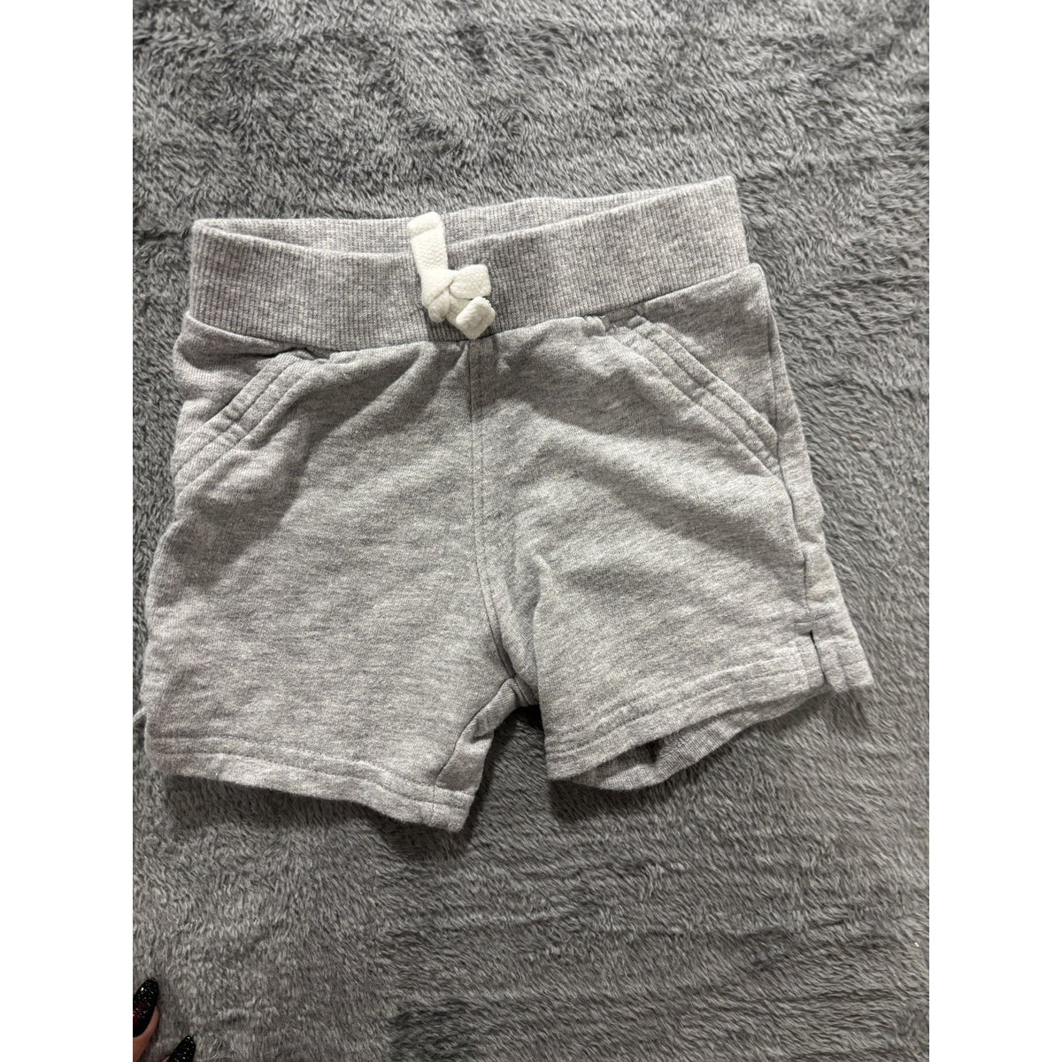 Carter's Baby 12M Blue Hooded Romper, babyGap Romper, Bodysuit and Shorts Set