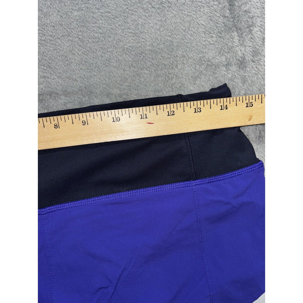 Athleta Women's Purple Lined Running Shorts Size S, photo 5 of 10