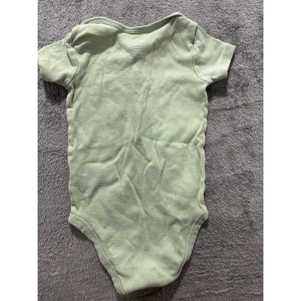 Carter's Baby 12M 6 Piece Bundle Bodysuits Footed Pants Sage Yellow