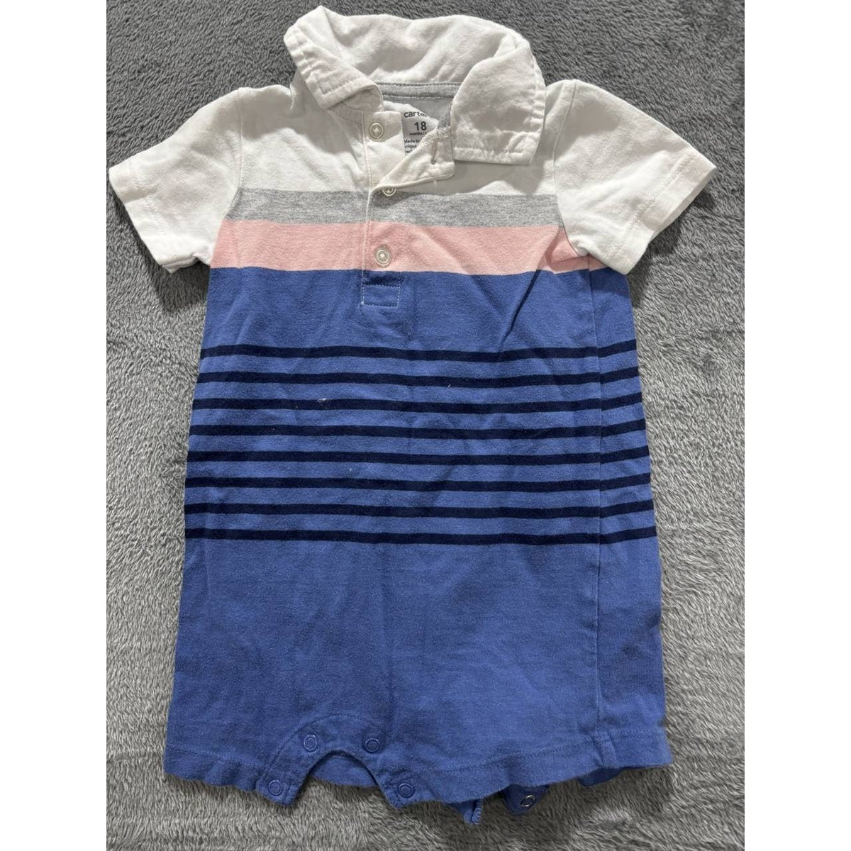 Carter's & OshKosh Baby Boy Shirts Lot 7 Pc 18M, photo 20 of 22