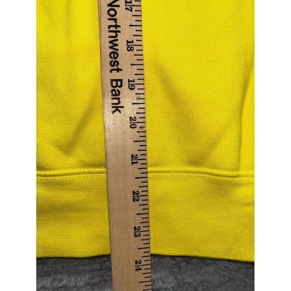 Nike Men's Yellow Swoosh Pullover Hoodie Size XL, photo 5 of 7