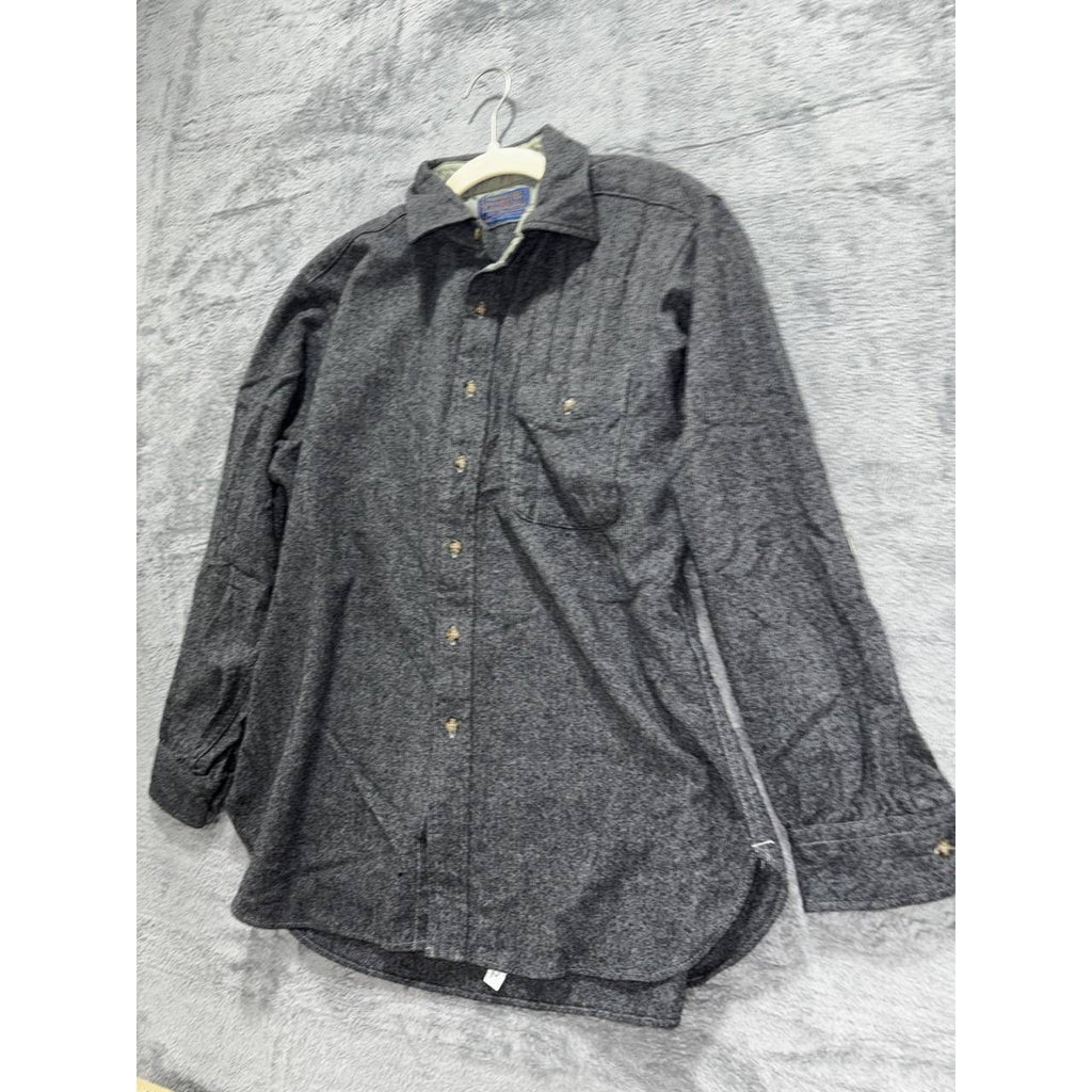 Pendleton Men's Charcoal Wool Shirt Size L, photo 2 of 11