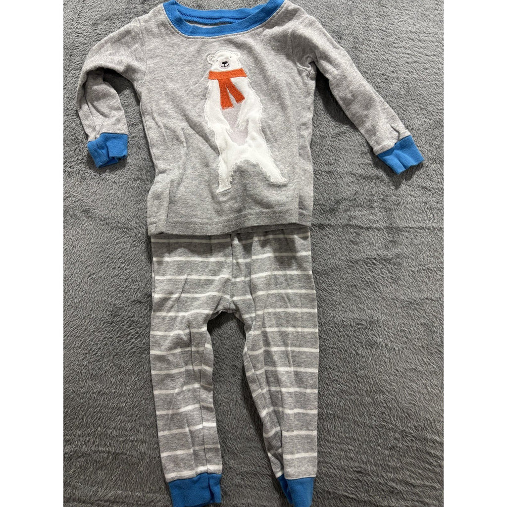 Disney Carter's Baby 12M 4 Set Bundle Frozen Olaf Pajamas Polar Bear Santa
