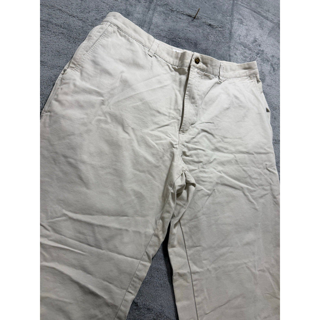 Columbia 38x34 Beige Chino Pants Mens Casual Vintage