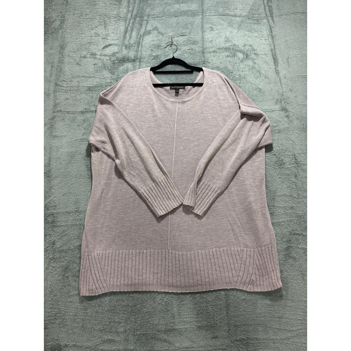 Banana Republic XL Womens Lilac Mauve Crewneck Sweater