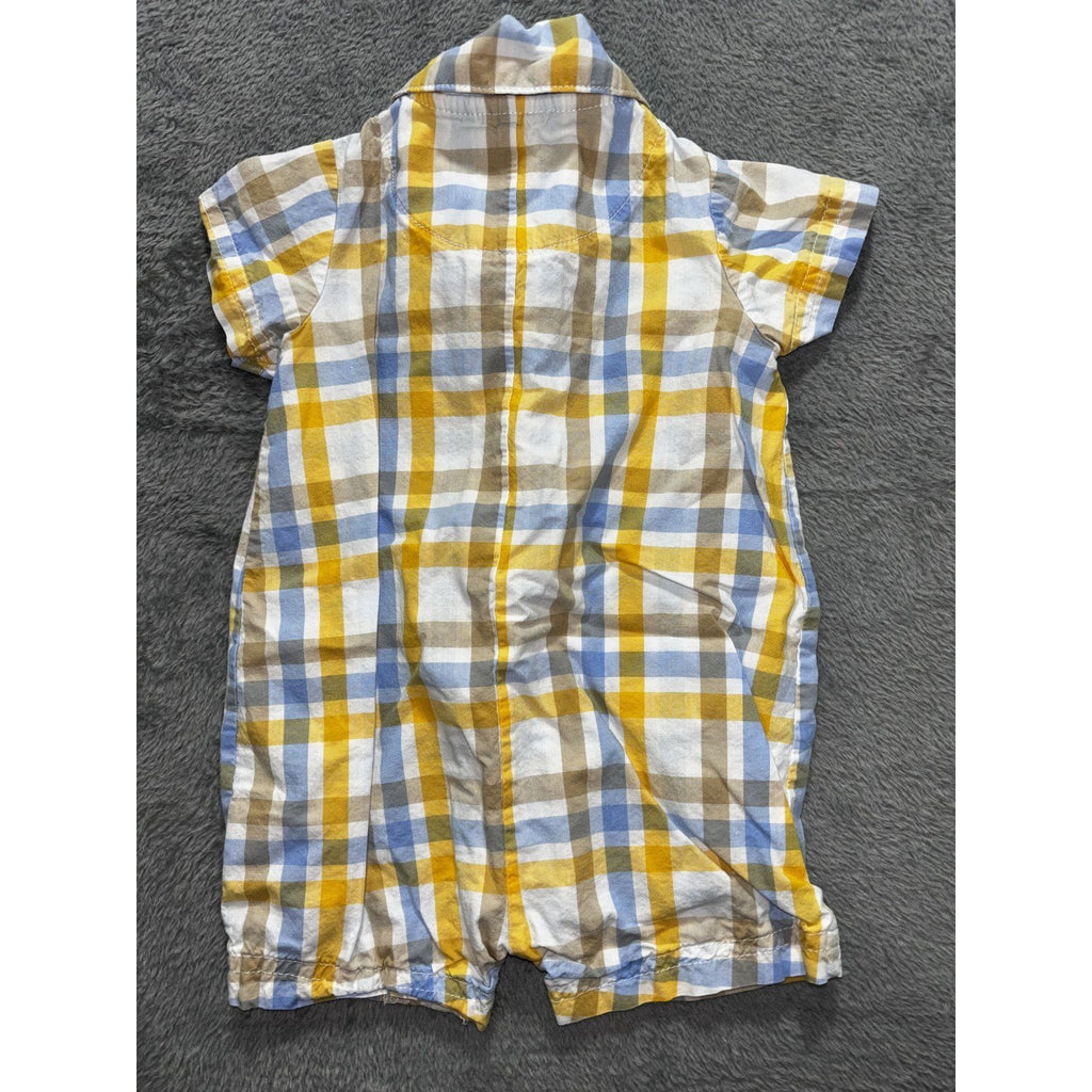 Carter's Just One You Baby Boy 3M 8 Piece Bundle Bunting Sleeper Plaid Pants