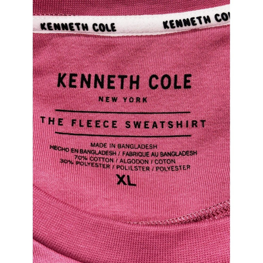 Kenneth Cole Men's Pink Fleece Sweatshirt Size XL, photo 6 of 6