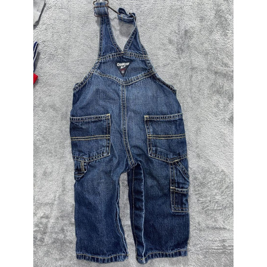 OshKosh & Gerber Baby Boy Overalls Lot 6 Pcs 9M, photo 6 of 22