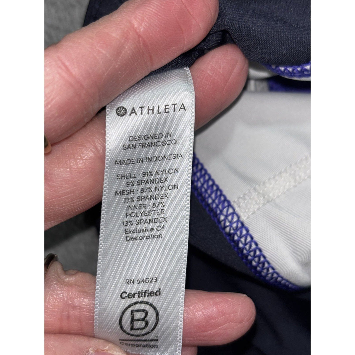 Athleta Women's Purple Lined Running Shorts Size S, photo 10 of 10