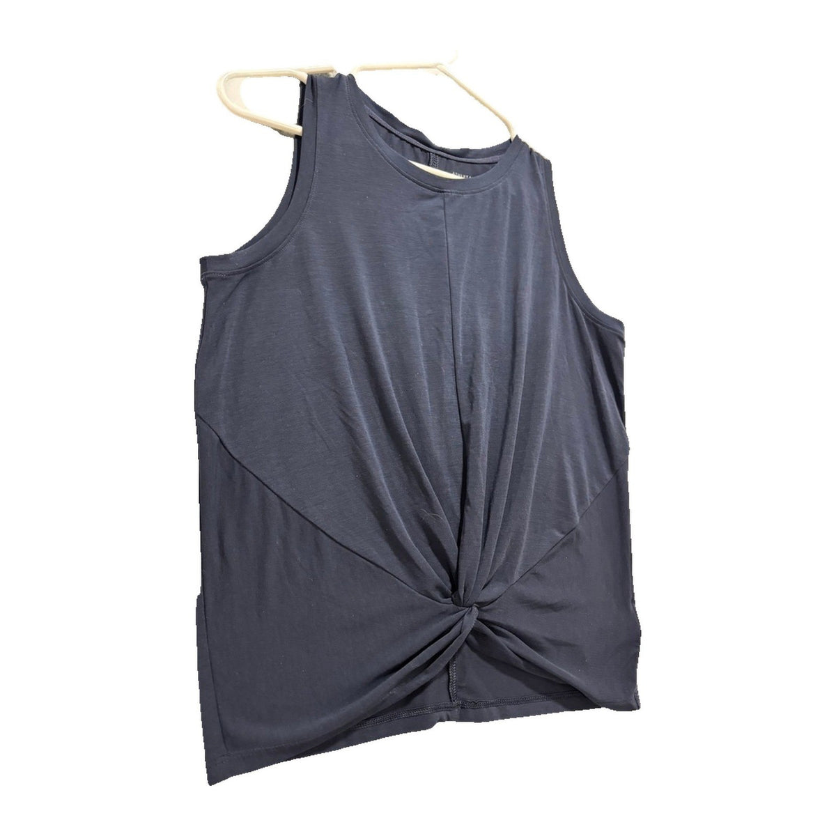 Athleta Girl XXL/16 Navy Blue Twist Around Tank Top Girls Athleisure Casual Yoga
