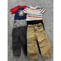 Carter's & OshKosh Baby Boy Pants Tops Lot 6 Pc 24M