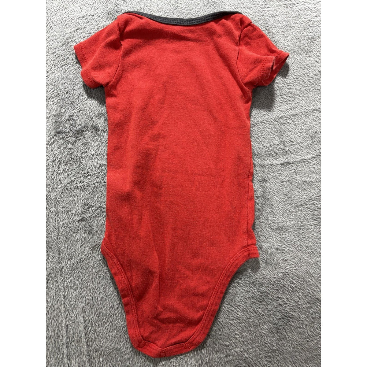 Carter's Baby 12M Football Sleeper, Red Bodysuit and Pajamas 4 Piece Bundle