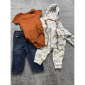 Baby Boy Dino Hoodie Pants Jeans Lot 4 Pcs 18M