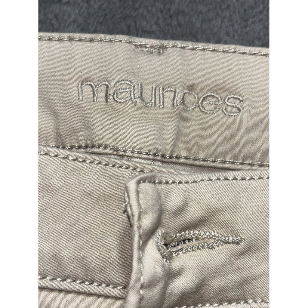 Maurices Women's Taupe Mid Rise Jegging Size XL, photo 5 of 13