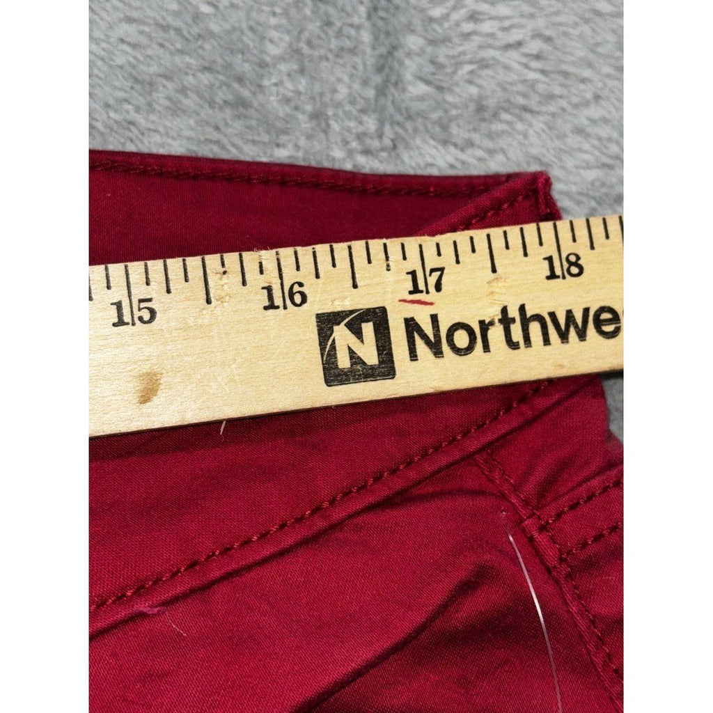 Old Navy Women's Burgundy Super Skinny Jeans Size 16, photo 6 of 11
