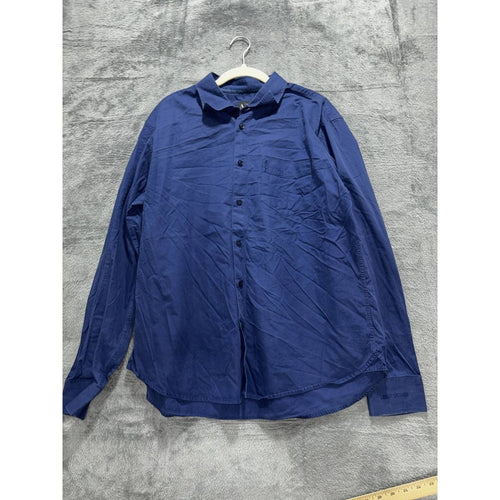 Armani Exchange Men's Navy Blue Shirt Size XL